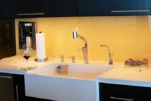 Increase Your Kitchen’s Style With A Painted Glass Backsplash1
