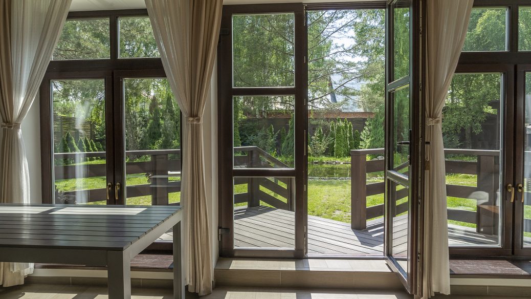 interior glass door